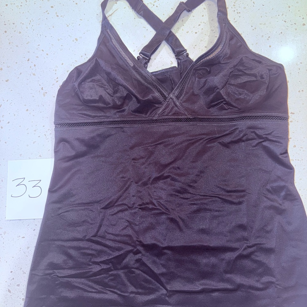 Ruby Ribbon Siren Cami - Black, size 42 (level 5)